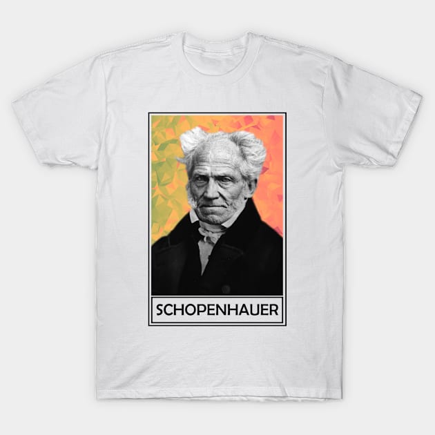 Arthur Schopenhauer T-Shirt by TheLiterarian